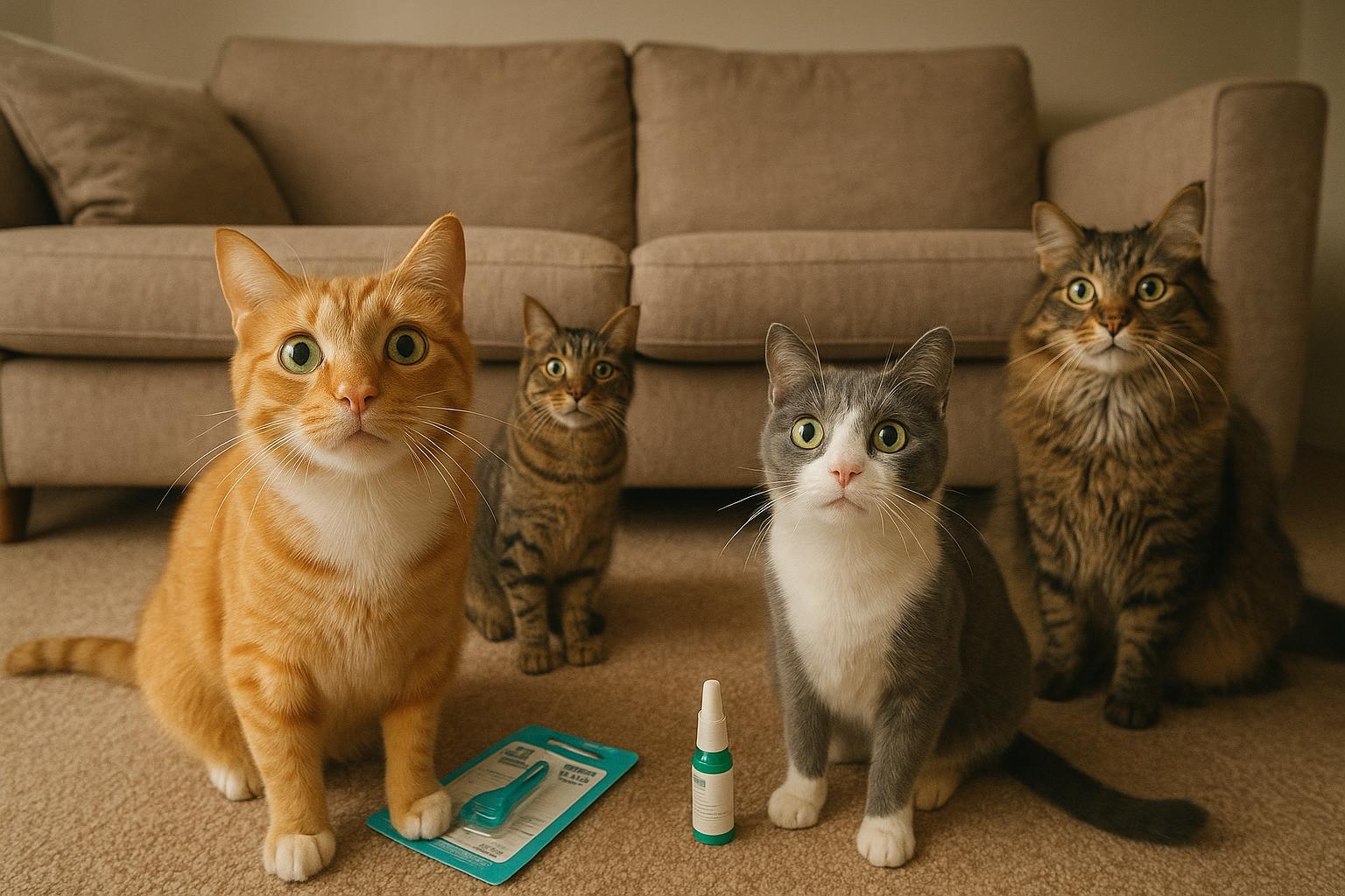 Monthly Fleas Prevention for Cats Year Round Guide