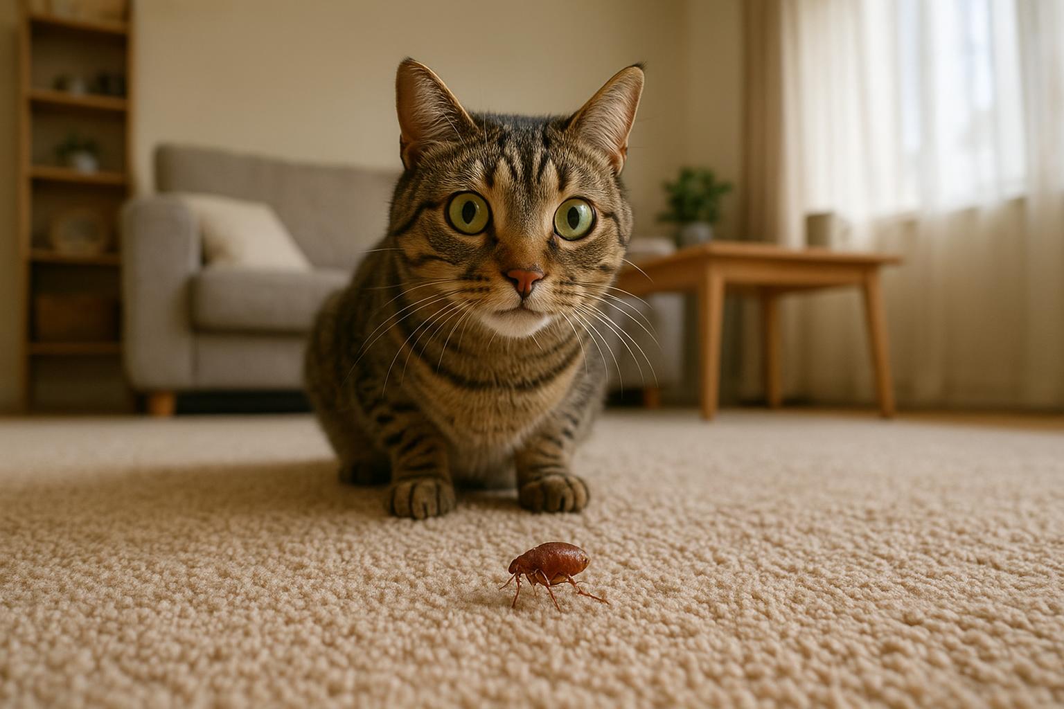 Flea Color Cues and What Cat Fleas Look Like at Home