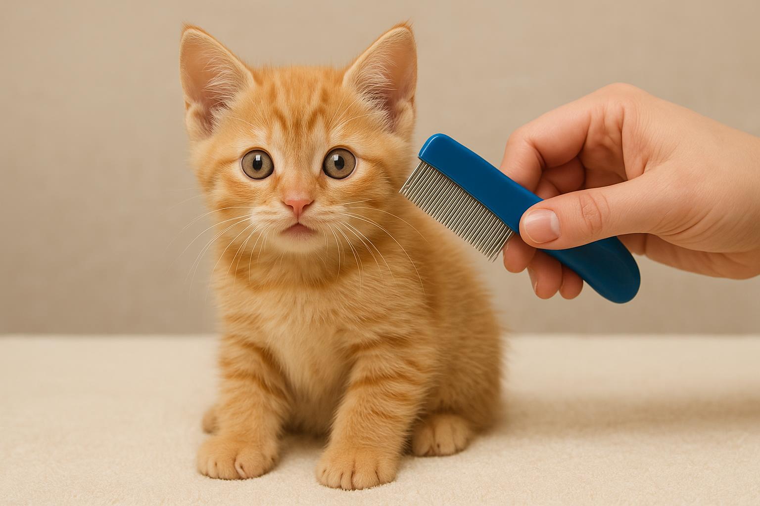 Kitten Flea Care Essentials Flea Comb For Kittens Today