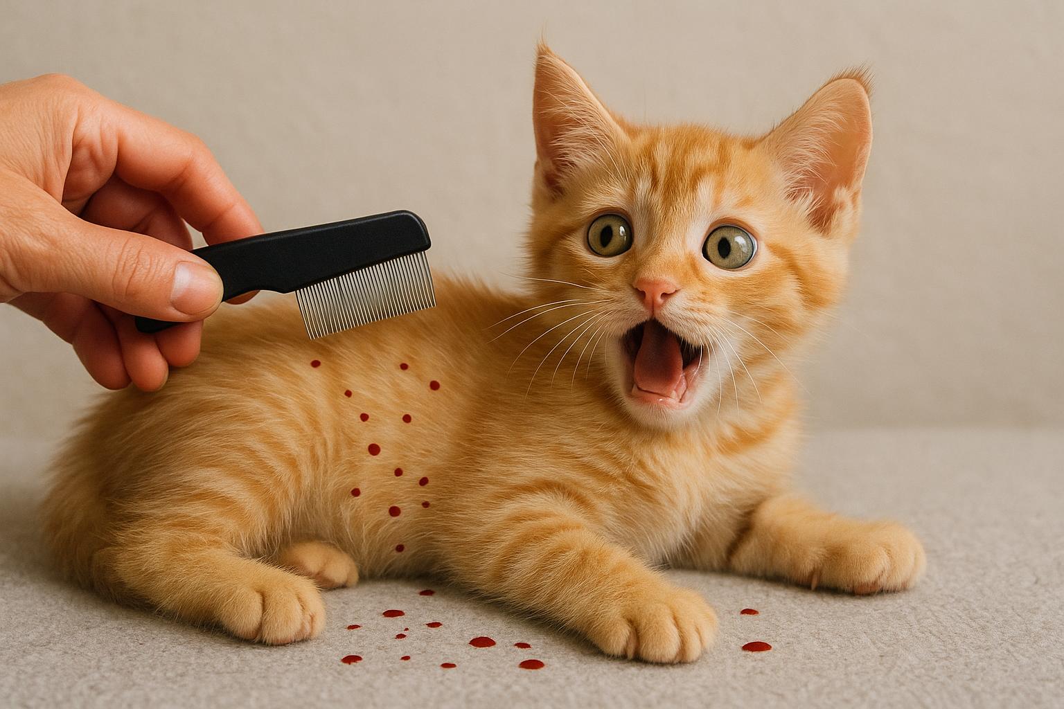 Shocking Flea Blood Loss Alert Endangers Kitten Health