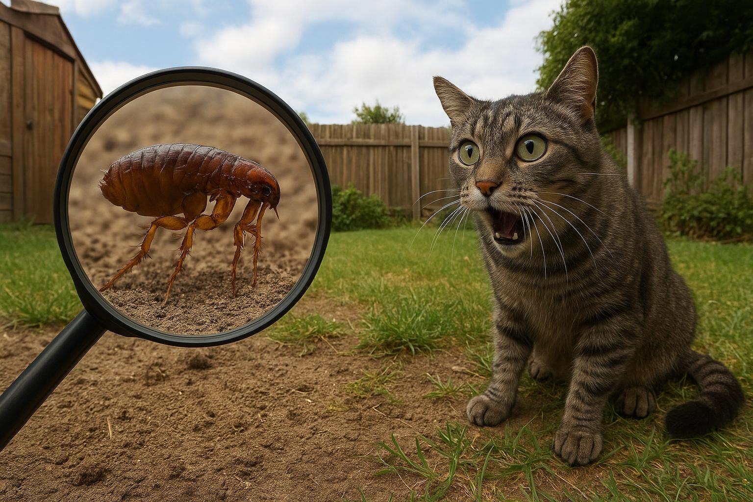 Cat Flea Appearance Unveiled In Simple Backyard Terms