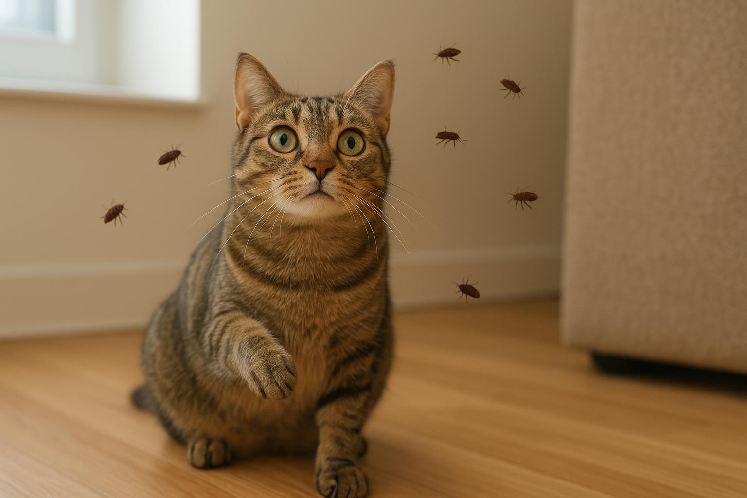 Flea Info Signs Cats Show When Indoor Fleas Are Near