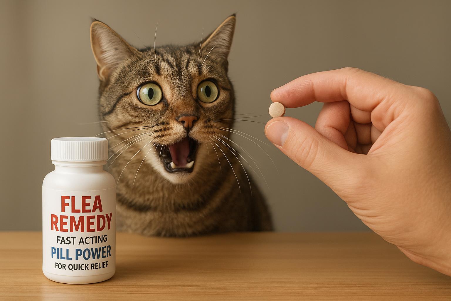 Flea Remedy Fast Acting Pill Power For Quick Relief