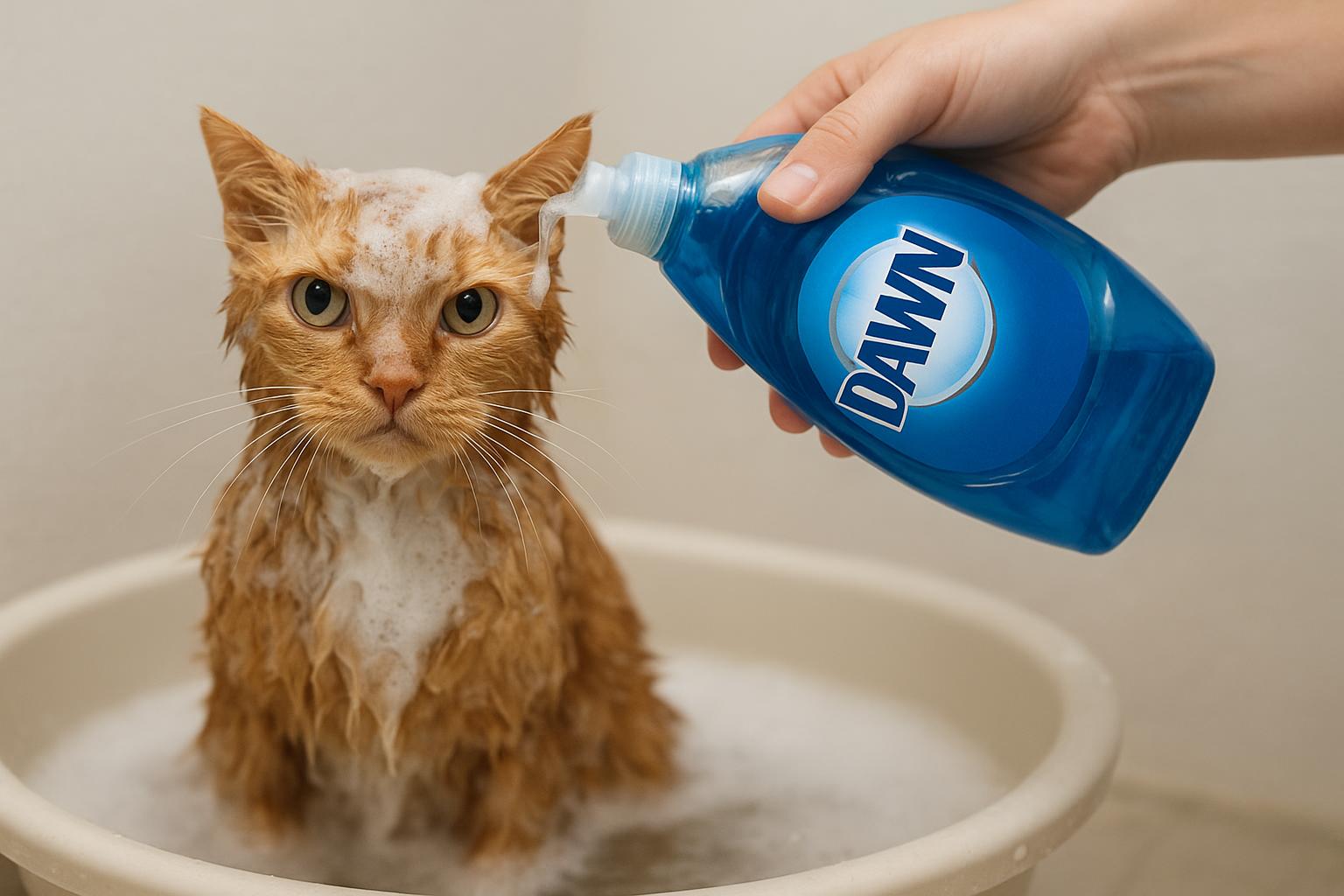 Flea Wash Wonders With Dawn Dish Soap Bath For Wildlife