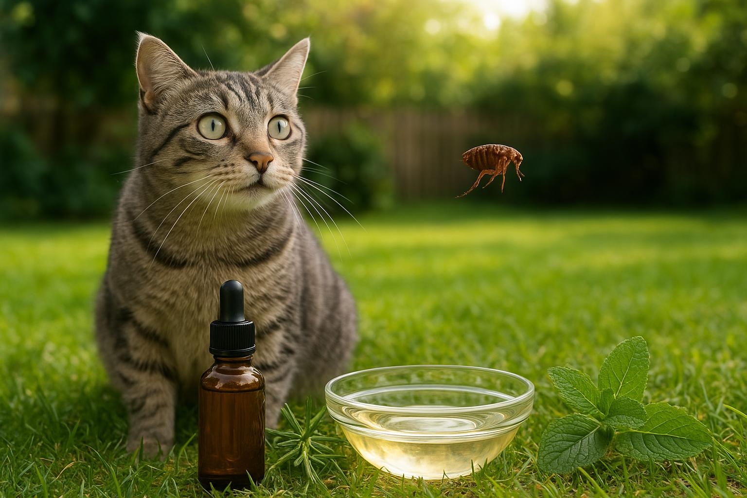 Flea Oil And Essential Oils For Backyard Flea Control
