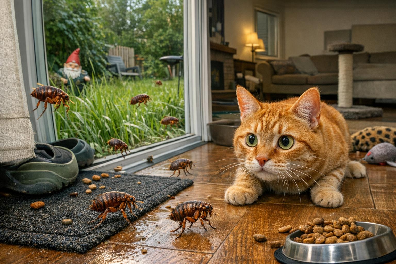 Prevention Guide: Yard Fleas Entering Home From Grass