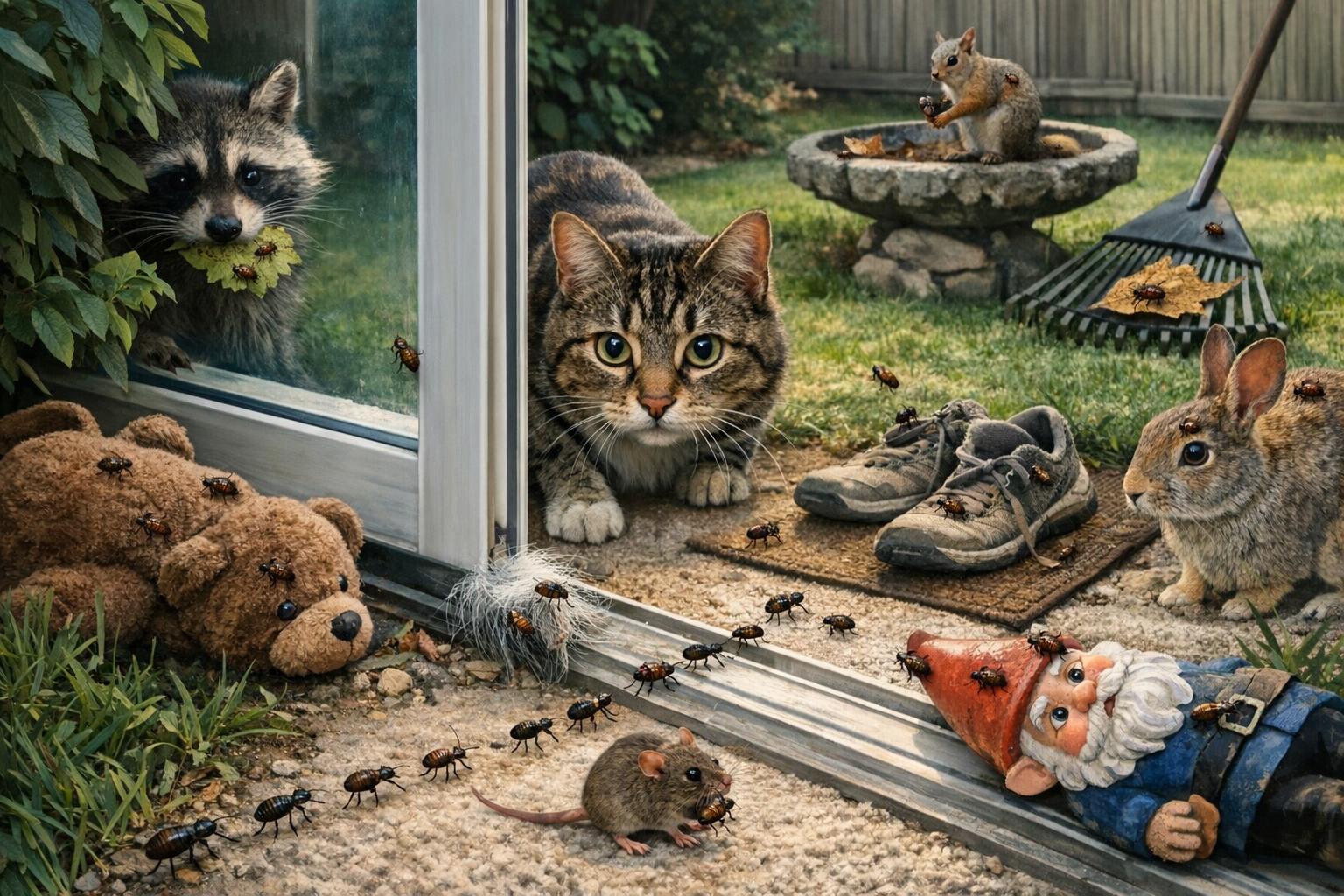 How Fleas Reach Homes From Yard: Outdoor Entry Clues