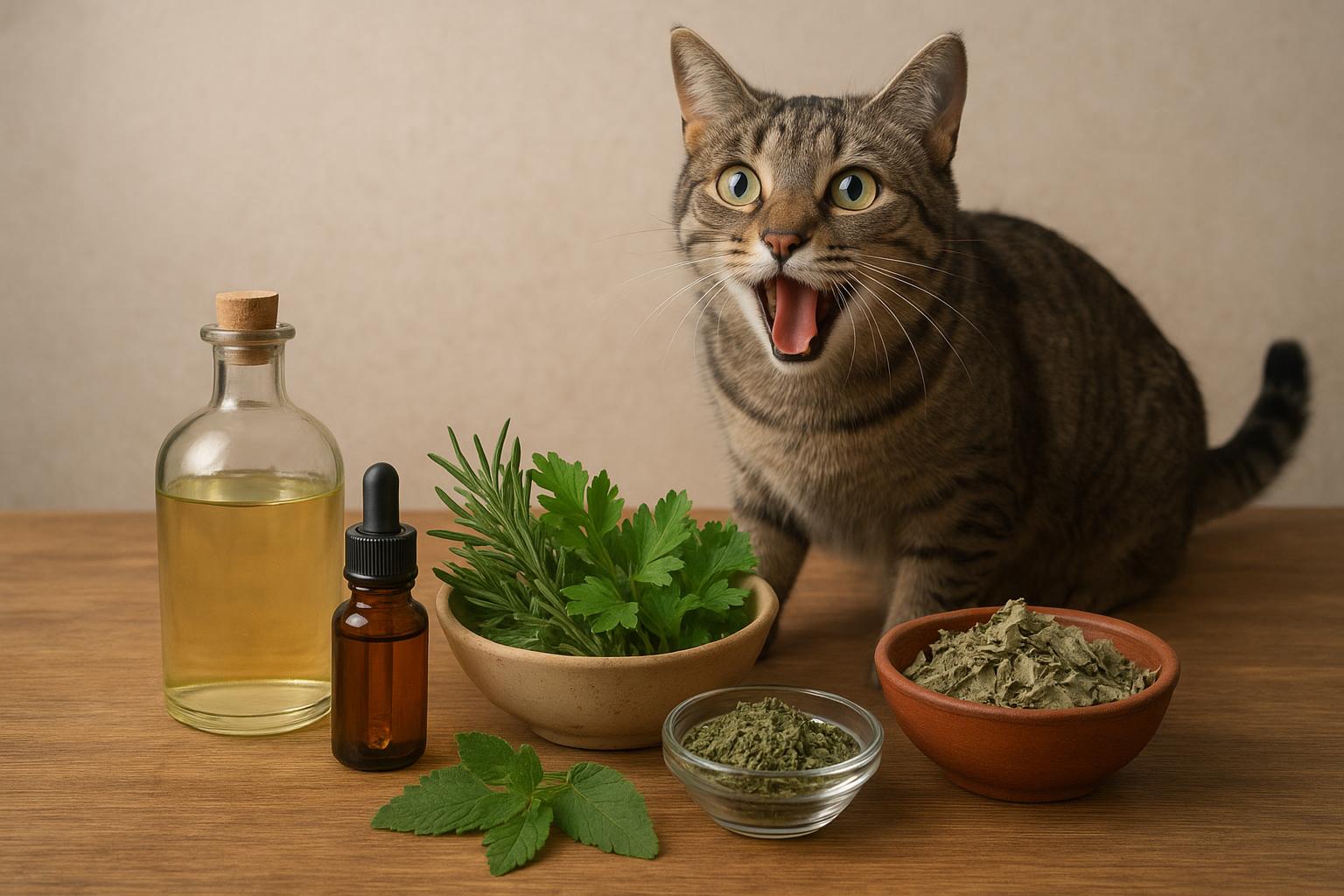 Herbal Flea Repellent Remedies for Natural Cat Care