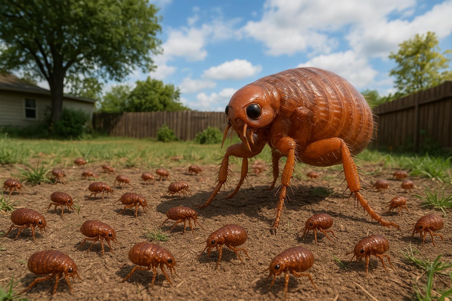 Outdoor Fleas Flea Entry Outdoor Yard Fleas Fleas Outdoors