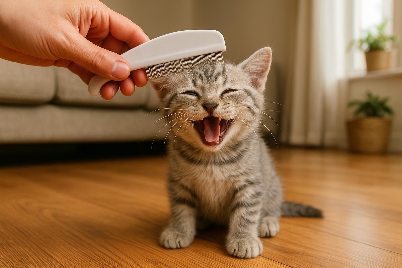 Kitten Flea Comb Use For Safe Flea Care At Home Guide