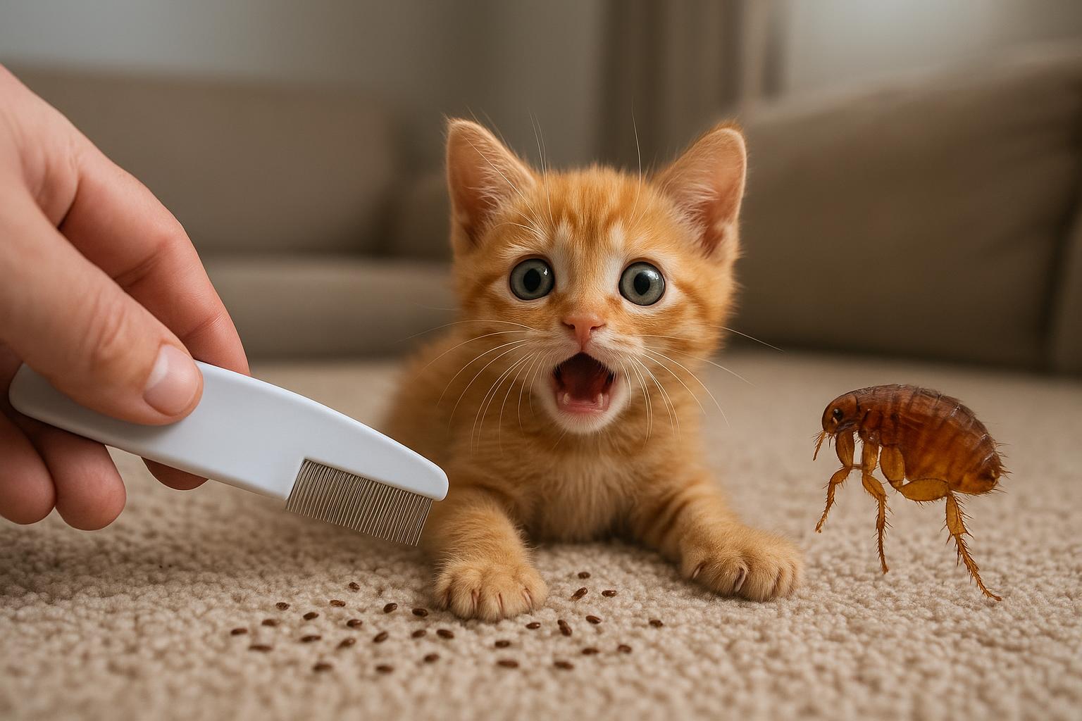 Shocking Anemia From Fleas Endangers Your Kitten’s Health