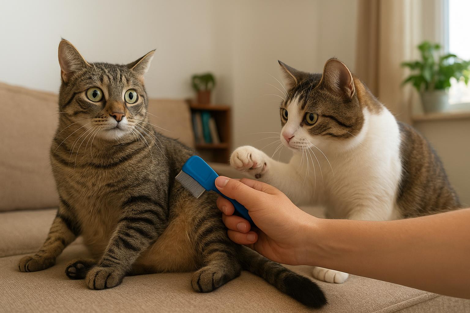 Cat Flea Check For Signs Of Fleas In Your Cat Today