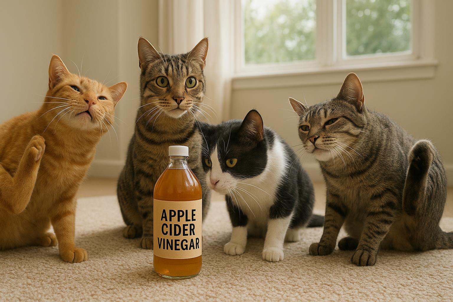 How Apple Cider Vinegar Helps Cats Fight Fleas Naturally