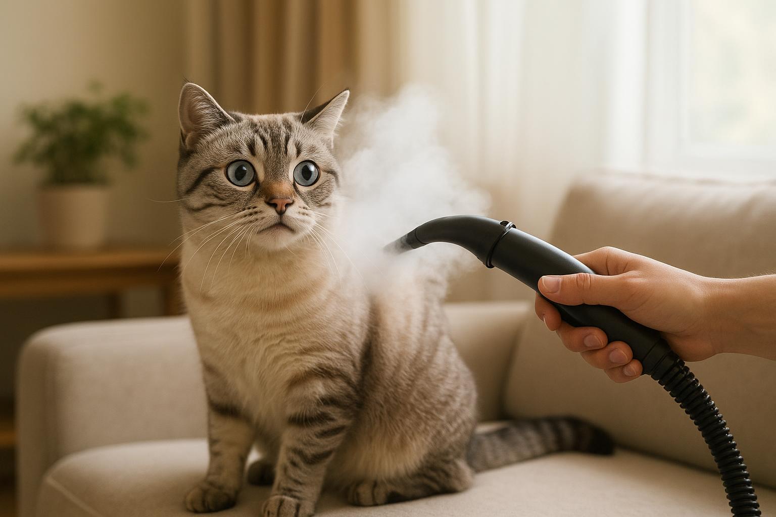 Hot Vapor Cleaning For Fleas In Cat Environments For Homes
