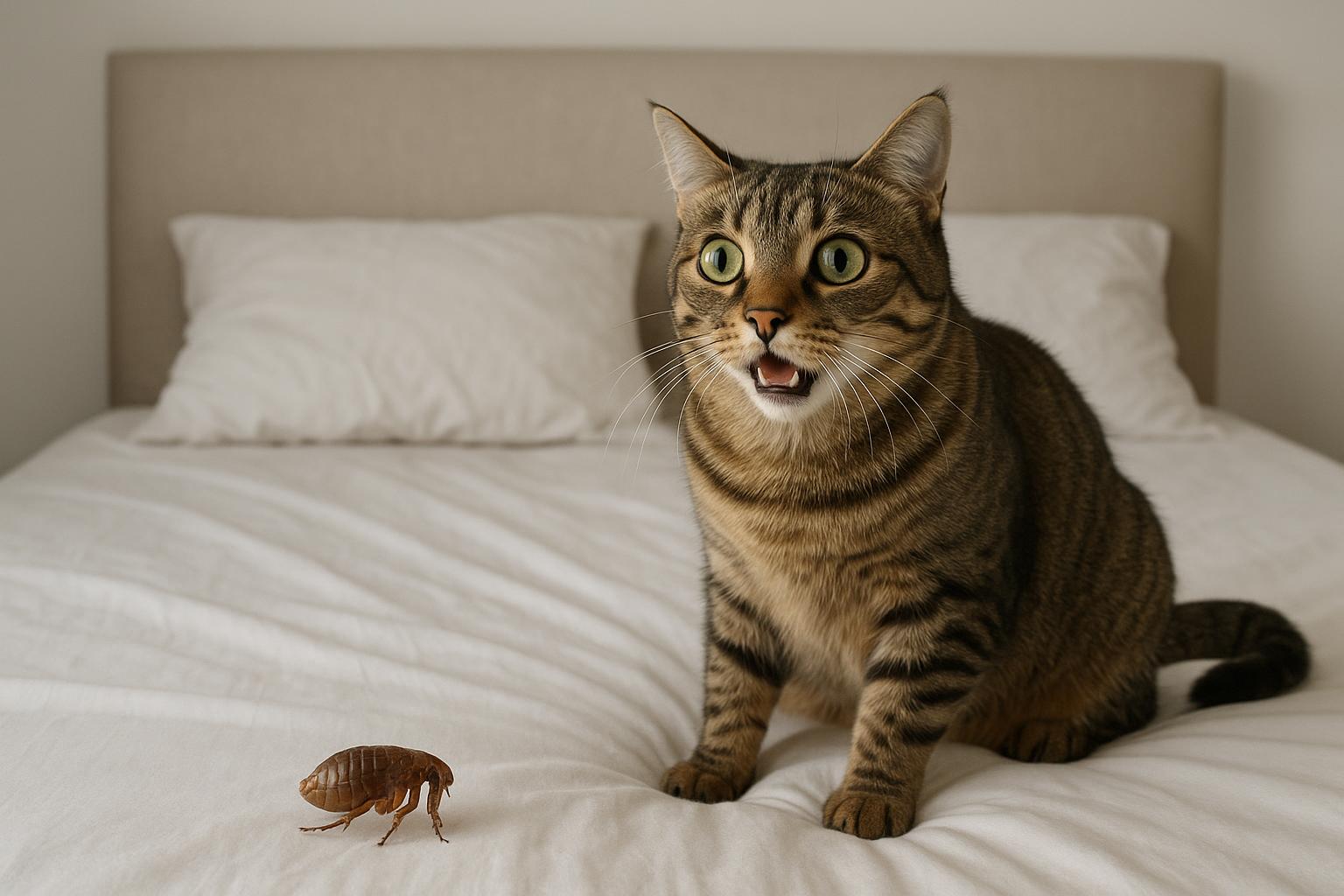 Mattress Flea Control Tips For Cat Owners In Bedding Areas