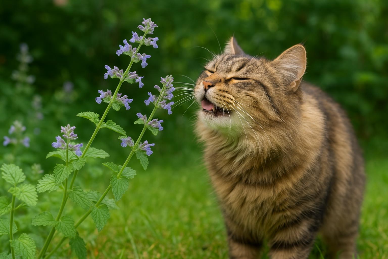 Catmint Scent Repels Fleas Naturally In Cats Everywhere