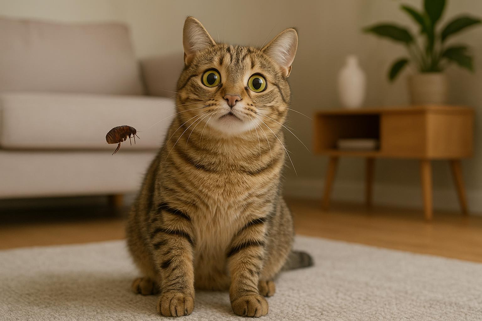 How Fleas Reach House Cats In Indoor Environments At Home