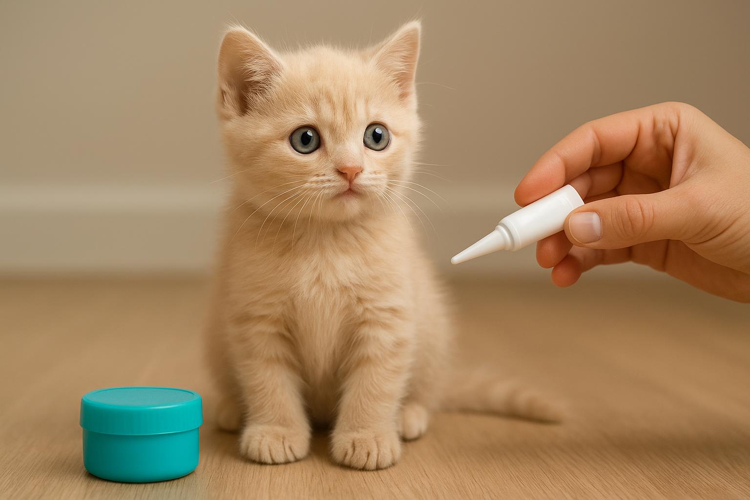 kitten-safe flea treatment options