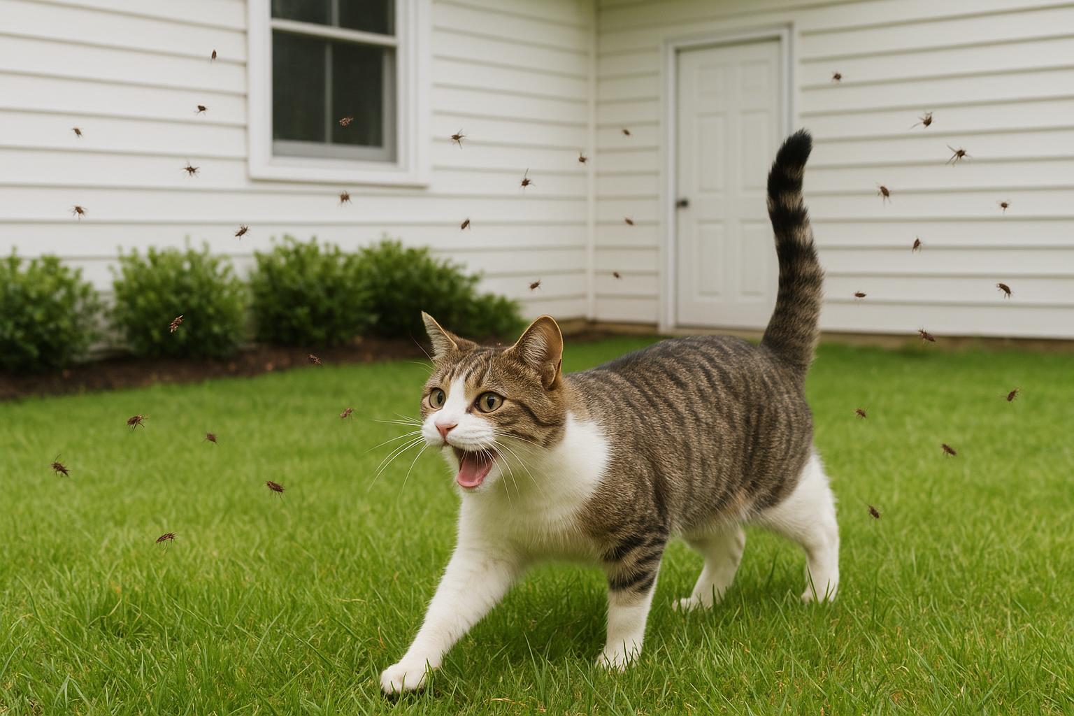 Lawn to Home Flea Entry Insights for Outdoor Cat Care