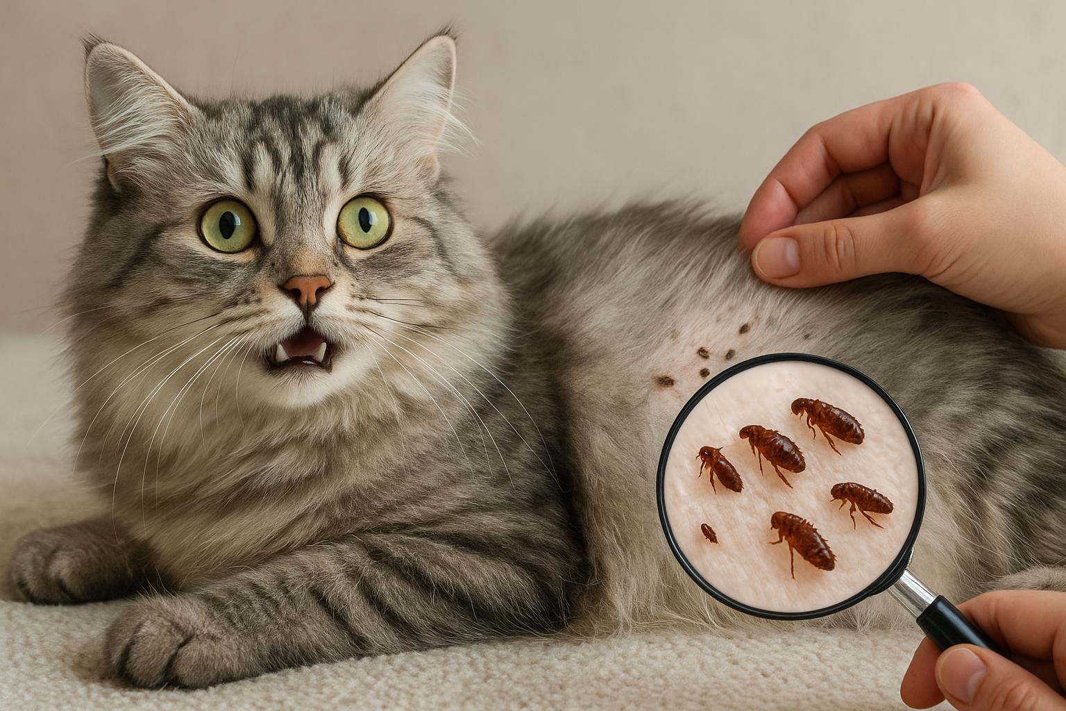 Visual Guide To Fleas On Cats Revealing Their Look